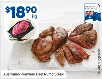 Foodland Australian Premium Beef Rump Steak offer