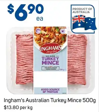 Ingham's Australian Turkey Mince 500g