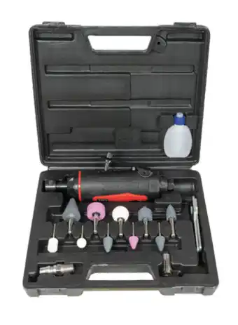 Aeropro 1/4" 16 piece air grinder die kit