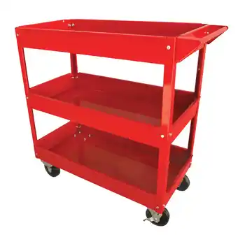 Total Tools Tti 3 tier mobile tool cart offer