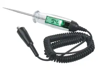 Total Tools Toledo 6-24v circuit tester with digital lcd display offer