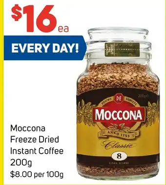 Foodland Moccona Freeze Dried Instant Coffee 200g offer