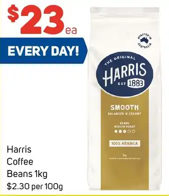 Foodland Harris Coffee Beans 1kg offer