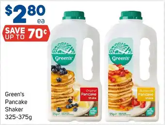 Foodland Green's Pancake Shaker 325-375g offer
