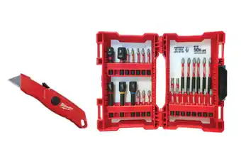 Milwaukee 29 piece shockwave impact screwdriver bit set