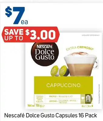 Foodland Nescafé Dolce Gusto Capsules 16 Pack offer