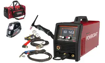 Lincoln electric 200m powercraft multi process 4-in-1 welder