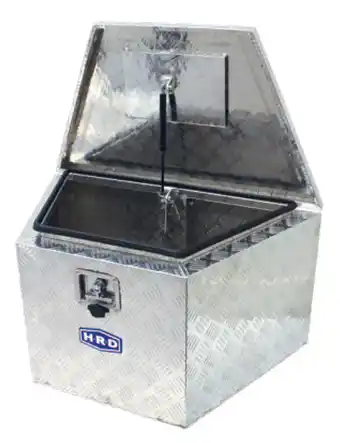 Total Tools Hrd trailer draw bar aluminium tool box offer