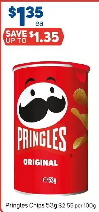 Foodland Pringles Chips 53g offer