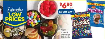 Foodland Allen's or Nestlé Share Bags 300-340g offer