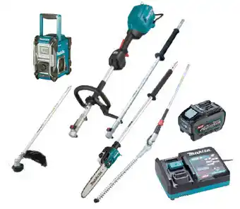 Total Tools Makita 40v max xgt brushless 4 piece 5.0ah combo kit offer