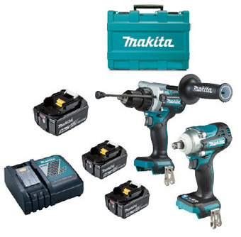 Total Tools Makita 18v brushless 2 piece 2x5.0ah combo kit offer
