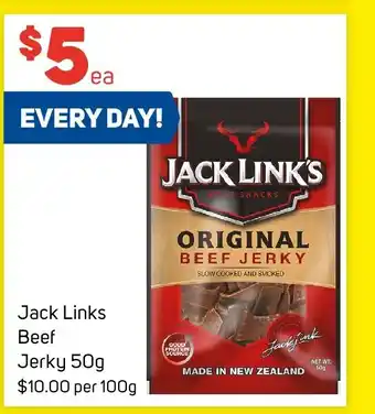 Foodland Jack Links Beef Jerky 50g offer