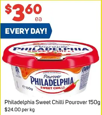 Foodland Philadelphia Sweet Chilli Pourover 150g offer