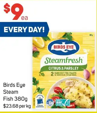 Foodland Birds Eye Steam Fish 380g offer