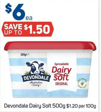 Foodland Devondale Dairy Soft 500g offer