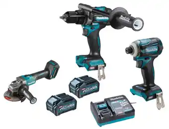 Total Tools Makita 40v max xgt brushless 2 piece 2x4.0ah combo kit offer