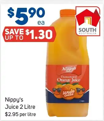 Foodland Nippy's Juice 2 Litre offer