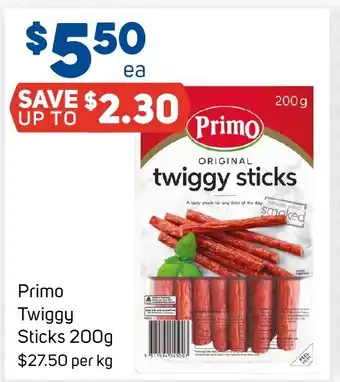 Foodland Primo Twiggy Sticks 200g offer