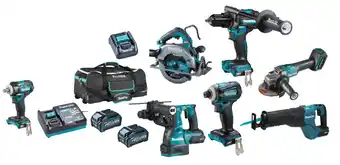 Total Tools Makita 40v max xgt brushless 6 piece 2x4.0ah combo kit offer