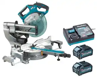 Total Tools Makita 40v max xgt 216mm 2x4.0ah slide compound mitre saw kit offer