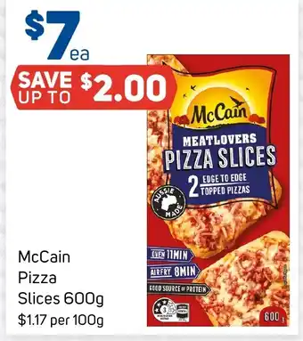 Foodland McCain Pizza Slices 600g offer