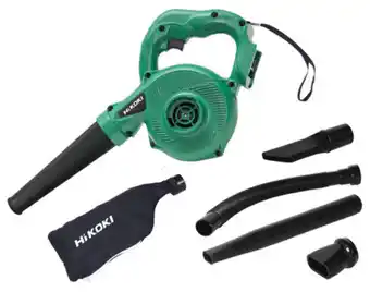 Total Tools Hikoki 18v blower vacuum skin with accessories offer