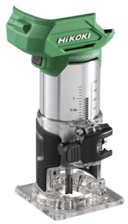 Total Tools Hikoki 18v brushless 1/4" laminate trimmer skin offer