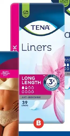 Foodland Tena Liners 22-39 Pack offer