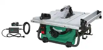Total Tools Hikoki 36v brushless 254mm table saw skin offer