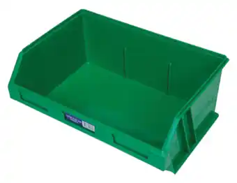 Total Tools Fischer 12l green stor-pak storage bin offer