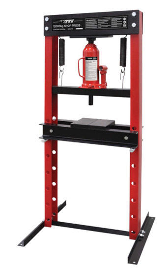 Tti 12,000kg hydraulic shop press