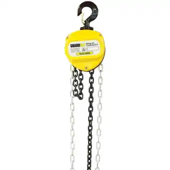 Guardall 500kg 3m trade series chain block lift
