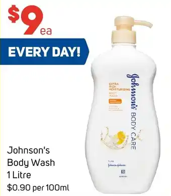 Foodland Johnson's Body Wash 1 Litre offer