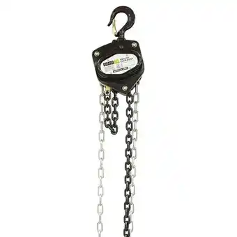 Total Tools Guardall 500kg 3m industrial series chain block lift offer