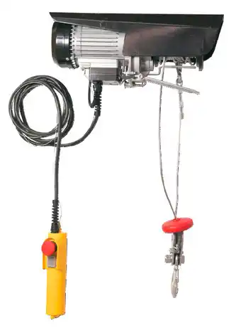 Total Tools Guardall 400-800kg 18m lift electric mini hoist offer