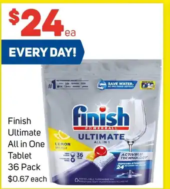 Foodland Finish Ultimate All in One Tablet 36 Pack offer