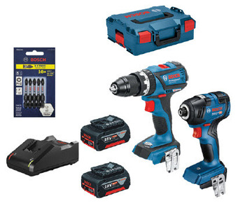 Total Tools Bosch 18v brushless 2 piece 2x4.0ah combo kit offer