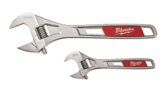 Total Tools Milwaukee 2 piece adjustable wrench set offer