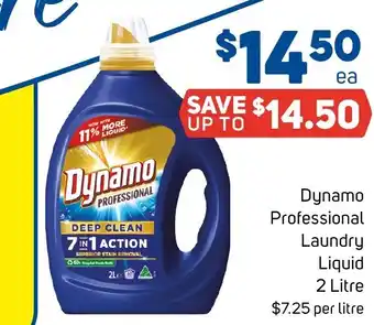 Foodland Dynamo Professional Laundry Liquid 2 Litre offer