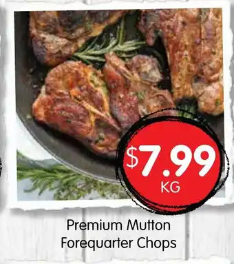 Spudshed Premium Mutton Forequarter Chops offer