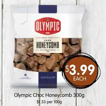 Spudshed Olympic Choc Honeycomb 300g offer