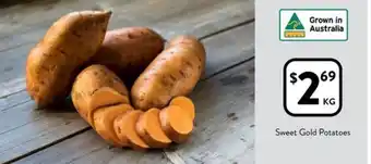 Foodworks Sweet Gold Potatoes offer