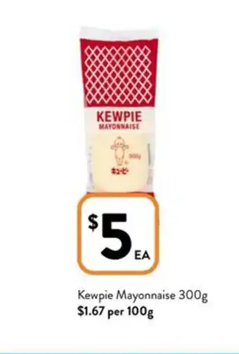 Foodworks Kewpie Mayonnaise 300g offer