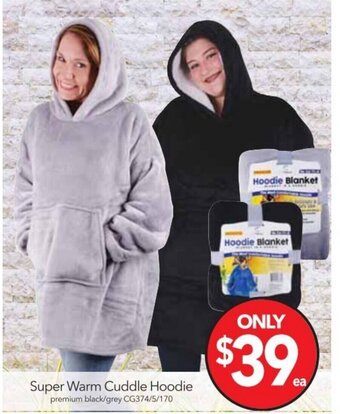 Cheap as Chips Super Warm Cuddle Hoodie offer