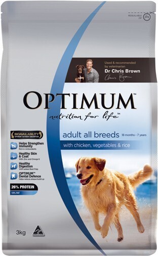 IGA Optimum Dry Dog Food 2.5-3kg Selected Varieties offer