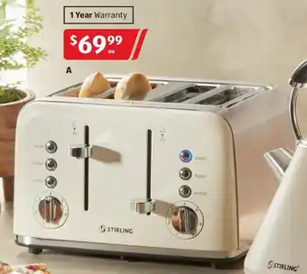 ALDI Premium 4 Slice Toaster offer