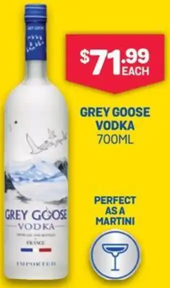Bottlemart GREY GOOSE VODKA 700ML offer