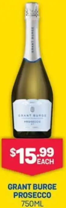 Bottlemart GRANT BURGE PROSECCO 750ML offer