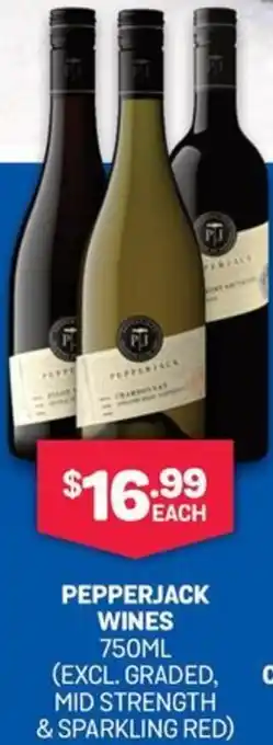 Bottlemart PEPPERJACK WINES 750ML offer